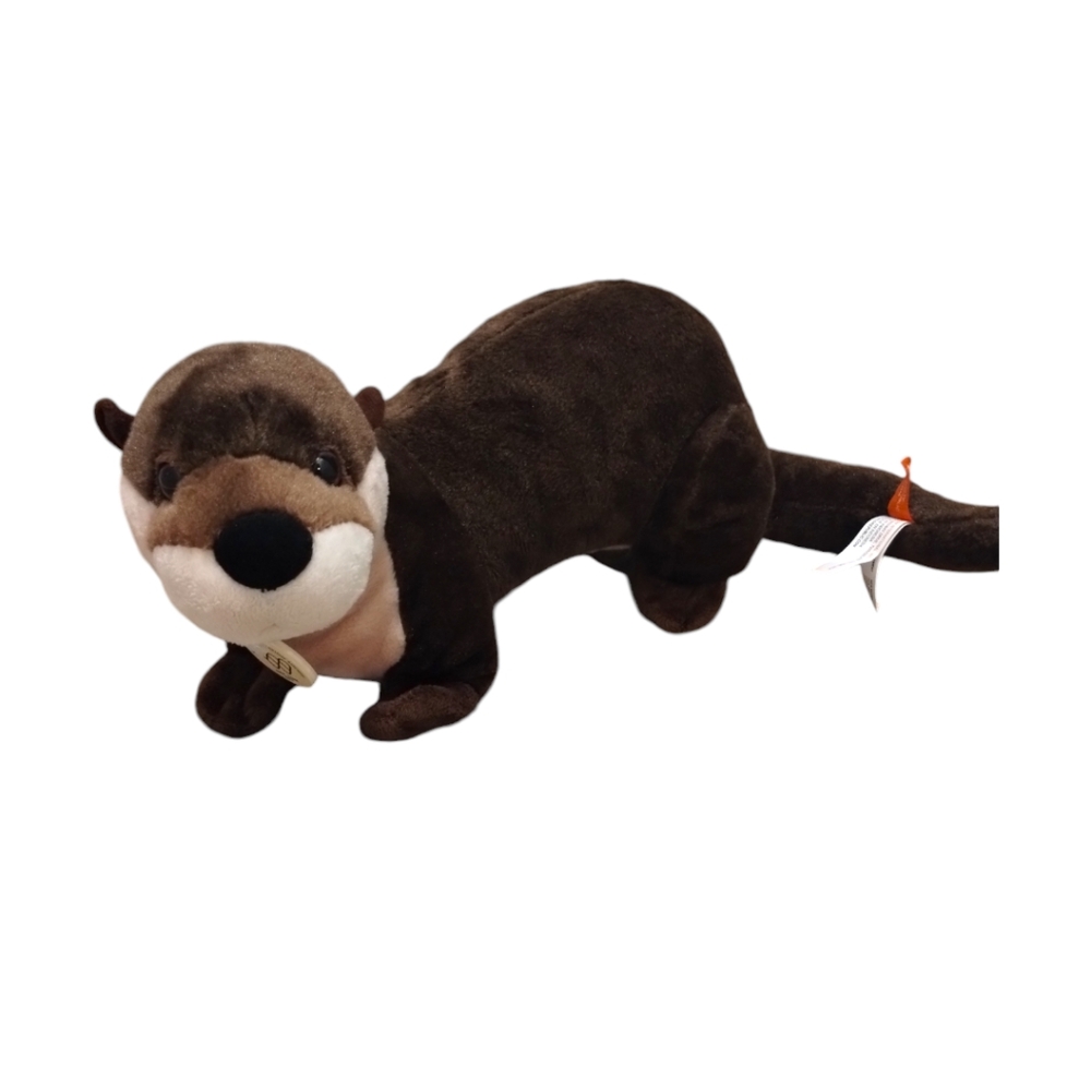 Wild Republic Cuddlekins Eco River Otter, Stuffed Animal 15.5" Plush Toy